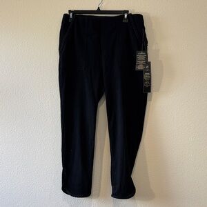 DG2 by Diane Gilman Black Knit Jogger Pants